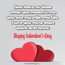 Happy valentine's day to the most special person i cherish the gift of love that we have been given, and the happiness you provide. Sweet Valentine S Day Messages For Wife Occasions Messages
