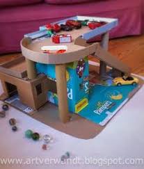It took me a while to mix it all, but now it was time to kick it out of my house. 27 Best Cardboard Race Track Ideas Diy For Kids Diy Toys Cardboard Toys