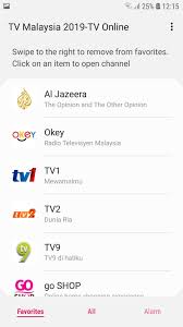 * easy channel name search * full screen display * good and clear sound quality * works well on 2g, 3g, 4g, and wifi networks (it is recommended to use. Tv Malaysia For Android Apk Download