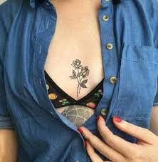 70 Ideas For Tattoo Ideas Female Chest Thoughts Small Chest Tattoos Chest Tattoos For Women Tattoos For Women