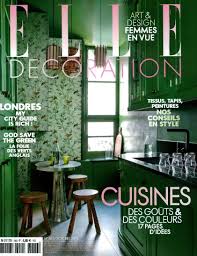 What does the elle decor collection look like? Elle Decoration France Golran
