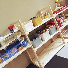 女性で 3ldkの overview ダイソー ikea 子供部屋 100均 ニトリ 団地 賃貸 おもちゃ収納 トロファスト お片付け育についてのインテリア実例 まだまだ途中段階です 2016 02 23 03 05 00に共有されました おもちゃ 収納 ニトリ 子ども部屋 収納 子ども部屋