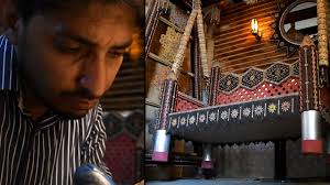 Pakistani Artist Bilal Asif Makes Giant Swing Out of 45,000 Pencils