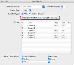 Troubleshooting Can Not Connect To Atem Switcher Softron Support Desk