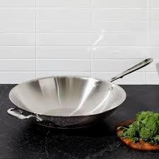 Sale Ends Soon Free Shipping Shop All Clad Copper Core 14 Open Stir Fry Combining The Superior Performance Of Stir Fry Cookware And Bakeware Stir Fry Pan