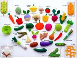 Vegetables Felt Toys Ornaments Magnets Keychains Etsy Felt Magnet Felt Ornaments Felt Toys