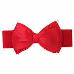 Ceinture noeud rouge