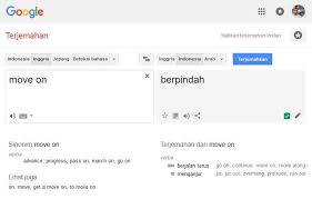 Contextual translation of terjemahan bahasa inggris ke bahasa ndonesia into indonesian. Terjemahan Inggris Indonesia Istilah Move On Tarjiem