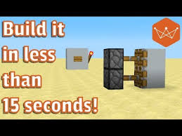 Minecraft Tutorial The Smallest Piston Door In Minecraft 1x2 1 12 Youtube Minecraft redstone tutorial l button light switch l 1.8.1+ l hd l easy tutorial. minecraft tutorial the smallest piston door in minecraft 1x2 1 12