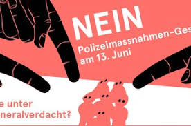 Das referendumskommitte hat deswegen einen brief an den bundesrat geschrieben. Schweiz Eidg Volksabstimmung Vom 13 Juni Ngo Koalition Sagt Nein Zum Polizeimassnahmen Gesetz Amnesty Ch