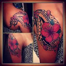 30 Bold Beautiful Tribal Tattoos For Women Spiritustattoo Com Tribal Tattoos For Women Tribal Flower Tattoos Polynesian Tattoos Women