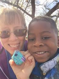 Rehiding a rock in the Black Hills