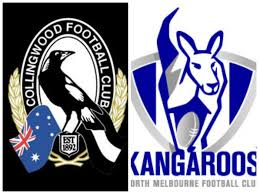 Aussie rules football club tattoo. Collingwood