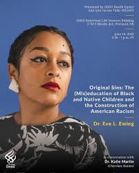 Join us for Dr. Eve L. Ewing's presentation as part of OHSU's Health Equity  and Anti-Racism Talks (HEART). Register using the link in our bio✨ Original  Sins: The (Mis)education of Black and
