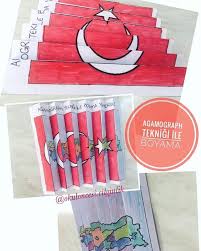 Senem Adli Kullanicinin 29 Ekim Panosundaki Pin Kart Yapimi Sanat Ve Elisleri Faaliyetler