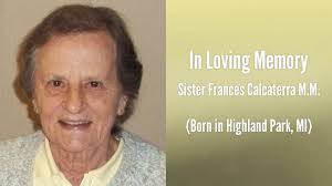 Sister Frances Calcaterra MM-Memorial Video
