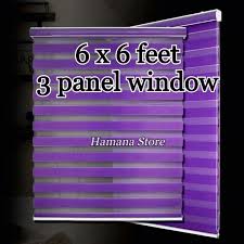 Pintu 2 daun yang luas menjadi gerbag masuk ke ruang tamu rumah ini yang tinggi lagi luas. 3 Panel Window Zebra Blinds Bidai Zebra Tingkap 3 Panel Bidai Tingkap Moden Zebra Blind Blinds Curtain Shopee Malaysia
