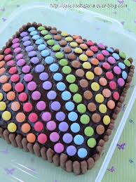 Gateau D Anniversaire Colore Aux Smarties Les Delices D Helene Gateau Anniversaire Anniversaire Colore Gateau Smarties