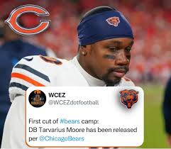 Chicago Bears sign safety after cutting Tarvarius Moore. #Bears Read story  in comments below 👇