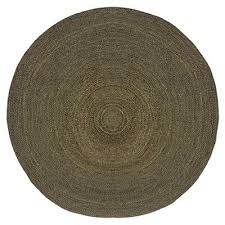 Breite der teppich sieht sehr gutkathrinder teppich sieht sehr gut aus, modern und sehr gute verarbeitung. Label51 Teppich Jute Rund 150x150 Cm Xl Armeegrun Vidaxl De