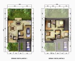 Desain rumah minimalis modern 2020. 35 Denah Terbaik Rumah Minimalis Sederhana 2 Lantai Rumahku Unik