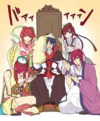 Ren Clothes Swap Magi Kou Empire Kouha Hakuryuu Kougyoku Koumei And Kouen Anime Magi Magi Sinbad Magi