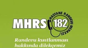 Mhrs web'den randevu almak için; Mhrs Randevu Kisitlamasi Hakkinda Dilekcemiz Istanbul Aile Hekimligi Dernegi Istahed