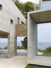 La Maison Du Cap Le Beton Sublime Avec Une Vue Sur La Mer Architecture Maison Maison Contemporaine