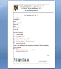 Check spelling or type a new query. Contoh Formulir Pendaftaran Lomba Terbaru 2018 Dikdasmen Info
