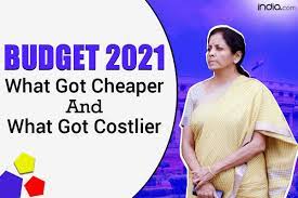 Everyone from large corporates to small businesses to the common man waits with bated breath to see the changes that the budget brings. Budget 2021 Updates What Got Cheaper What Got Costlier Check Full List
