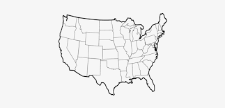 Includes unlabeled outline maps of the u.s. Blank Political Map Of The Us Map Us Outline 13 Clipart Us Map Outline Transparent Png 400x316 Free Download On Nicepng