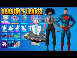 Check out my art challenge playlist for more of your favourite characters. Fortnite Season 7 Battle Pass Skins Include Superman Rick Sanchez More