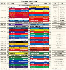 3past the link in the text field. Oc A Fixtures Schedule Europa League Cheat Sheet For Thursday Soccer