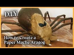 What was the name of the giant spider that appeared in 'harry potter and the chamber of secrets'? Learn How To Make A Paper Mache Replica Of Hagrid S Giant Spider Friend With This Craft Video Harry Potter Paper Preschool Activity Diy Spider