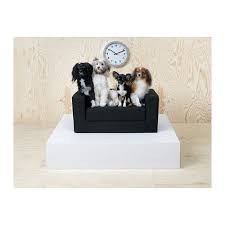 Lurvig Cat Dog Bed Black Ikea Pet Furniture Ikea Dog Dog Furniture