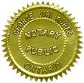 Potter is the ambassador, you would write the honorable mr. Toronto Notary Seal Notarization Of Documents Commissioner Of Oaths George Kubes Toronto Immigration Divorce Lawyer
