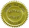 Present this barcode at the. Toronto Notary Seal Notarization Of Documents Commissioner Of Oaths George Kubes Toronto Immigration Divorce Lawyer