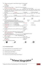 Soal Usbn Tik Smp 2018 Ilmusosial Id