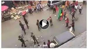 Biafra news today the revenge game of ipob members against nigerian police officers. Video Yesterday Army Men Shot At Ipob Members During Protest In Aba But It Could Not Penetrate Watch Video Igbo Watch
