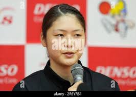 Aichi, Japan. 12th June, 2023. Norika Konno (Iris) Basketball : Denso Iris  new signing player Evelyn Mawuli and Norika Konno during a press confrence  in Aichi, Japan . Credit: AFLO SPORT/Alamy Live