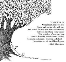 Underneath The Poet Tree Come And Rest A While With Me Shel Silverstein Silverstein Poems Shel Silverstein Poems Poetry For Kids