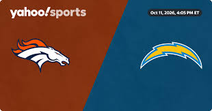 Denver Broncos @ Los Angeles Chargers: Live game updates, stats 