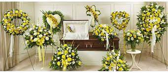 Same day delivery is available, free delivery on your first order. Flower Arrangements For Funerals Cremations Yellow Flowers Delivery To Funeral Homes In Toronto Funeral Flowers Funeral Flower Arrangements Funeral Floral