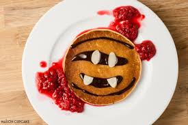 Monster Pancakes Maison Cupcake Halloween Themed Desserts Pancake Designs Cupcake Recipes