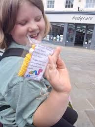 Found in Beverley in Lakeland. Thank you to whoever did this as it  definitely brightens your day 🌺