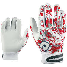 Buy Demarini Batting Gloves Softball Baseball Red White