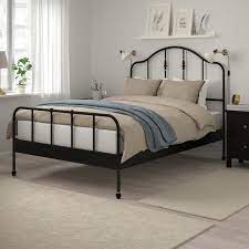 Noresund metallbett ikea 180x200 inkl. Sagstua Bettgestell Schwarz Ikea Deutschland