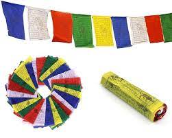 They are used to bless the surrounding countryside and for other purposes. Tibetan Prayer Flags Norton Simon Museum Store