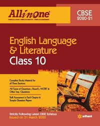 Cbse All In One English Language Literature Class 10 For 2021 Exam