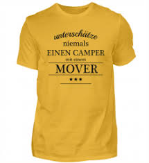 Herren Basic Shirt Spruch Spruche Camper Camping Campen Tshirt T Shirt Wohnwagen Urlaub Reisen Zelten Wohnmobil Caravan Camper Camping Wohnwagen